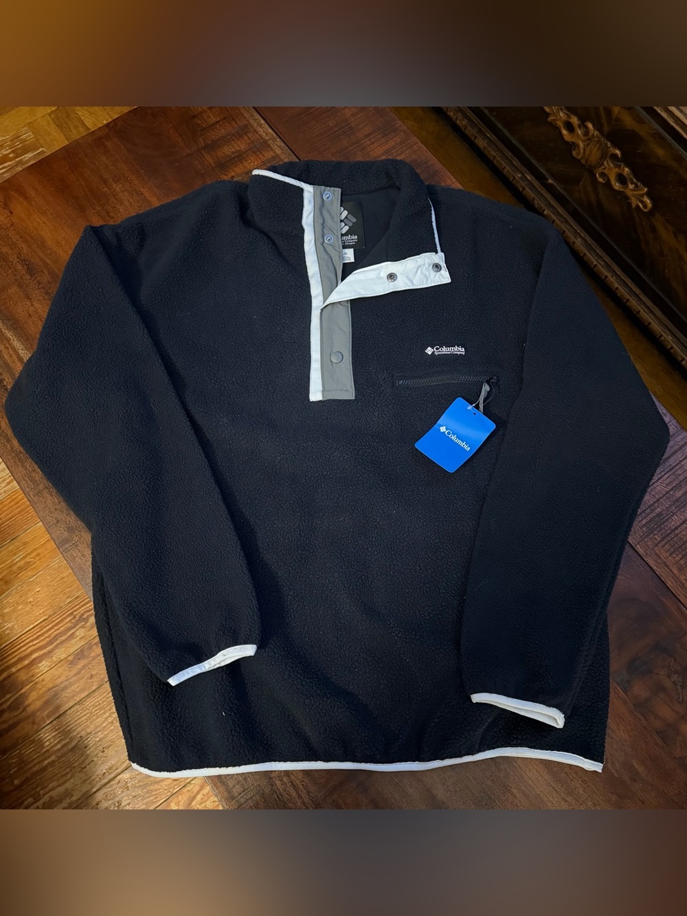 NWT Columbia Men's Helvetia II Half Snap Fleece Pullover